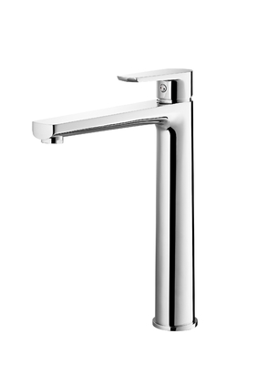 現代の高い体の浴室の容器の流しの蛇口のデッキによって取付けられる洗面器の混合栓